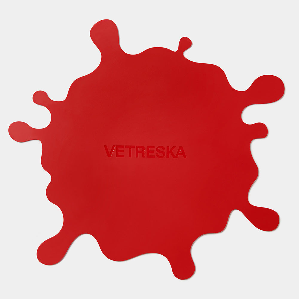 "VETRESKA Juicy Cherry Bowl, Mat & Spoon Set For Cats & Dogs"