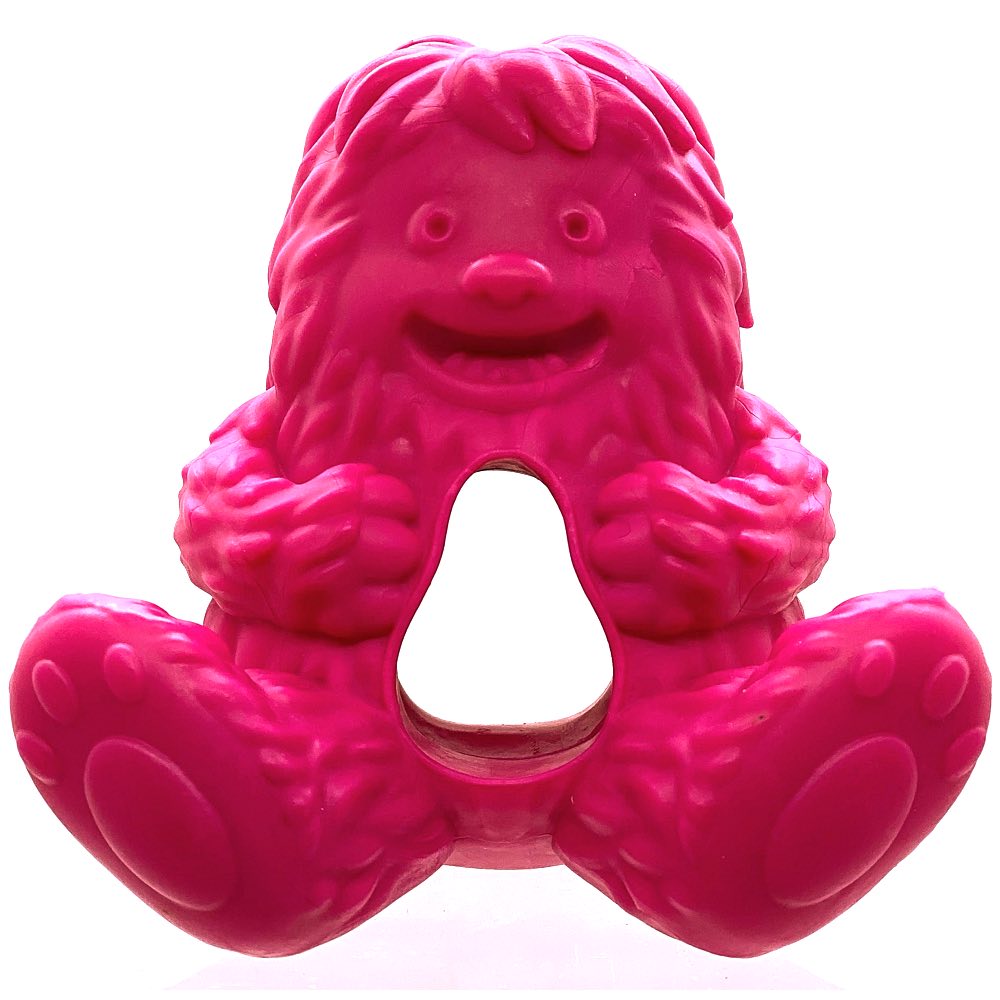 Yeti Dog Chew Puff & Play Hangry Yeti Dog Toy (Pink)